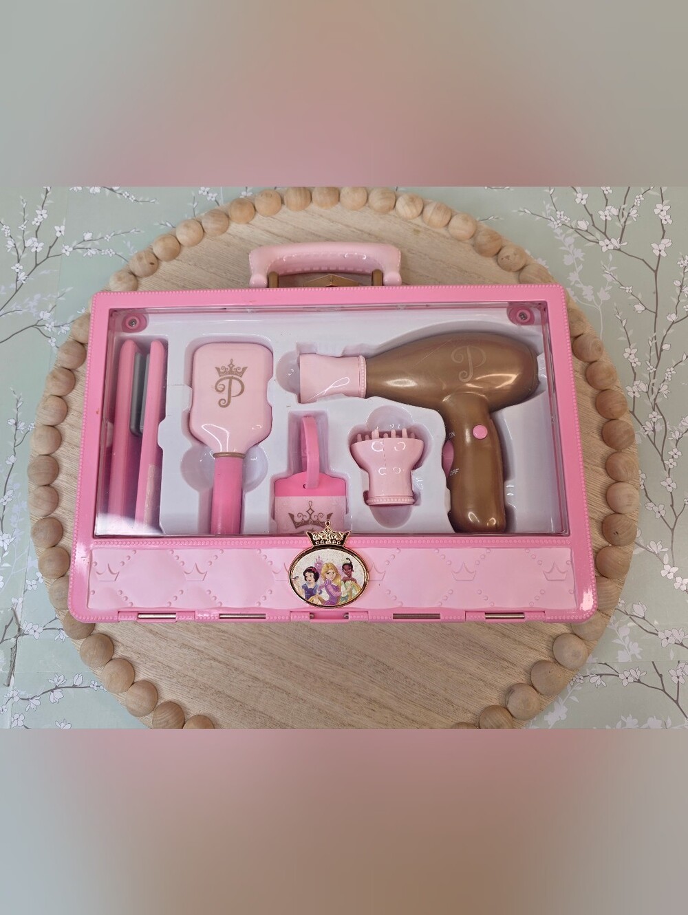 Disney Pink and Gold Princess Play Hair Styling Set